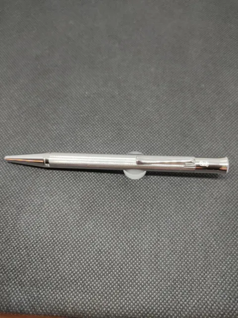 Graf von Faber Castell Kugelschreiber Guilloche, rhodiniert