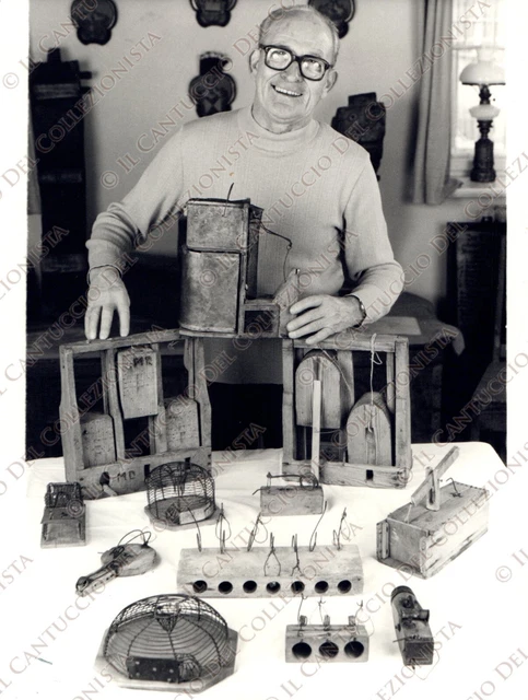 1982 Collector KARL FROMM Marktoberdorf Allgau mouse traps Photo