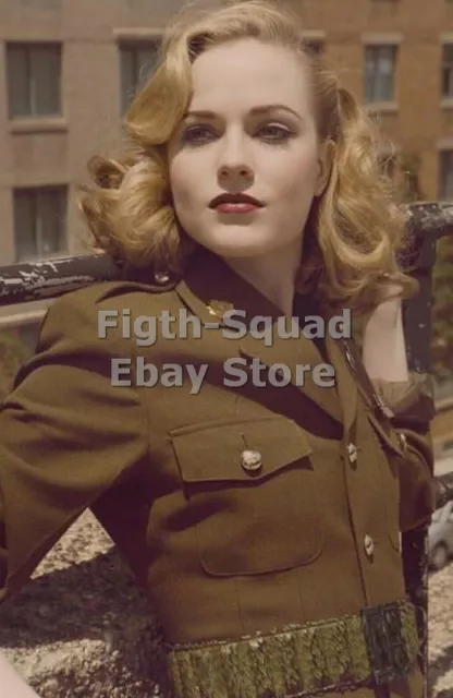 WW2 Picture Photo american military woman 5870