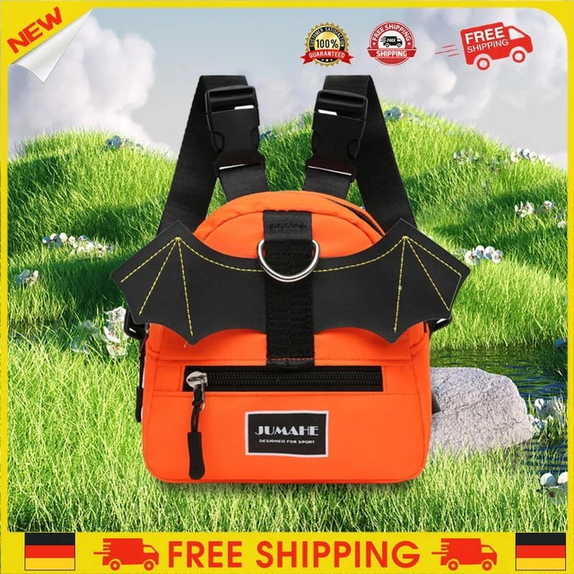 ❥ Carino sacco self-struck per animali domestici, cinghia regolabile, borsa snack per cani,