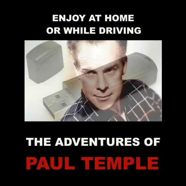 The Adventures Of Paul Temple. 41 Hours Of Bbc Whodunnits On A Usb Flash Drive!