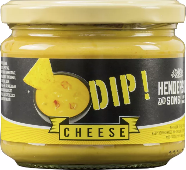 Henderson Sons formaggio Jalapeno Dip cremoso pikant confezione da 12 300 g