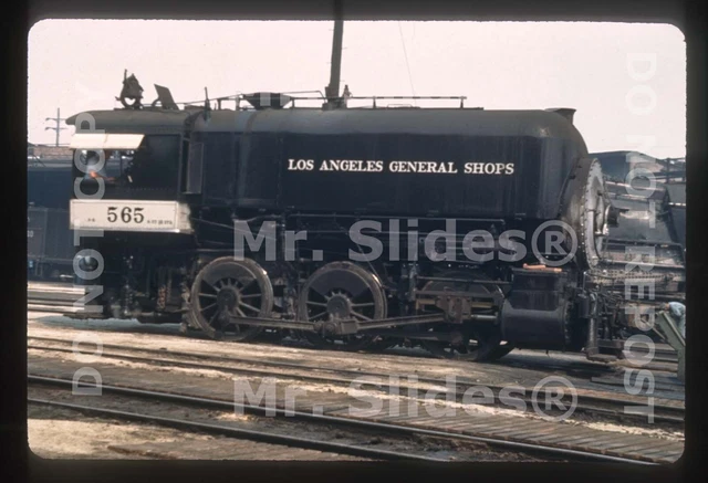 Duplicate Slide SP Southern Pacific Los Angles General Shop 0-6-0T 565