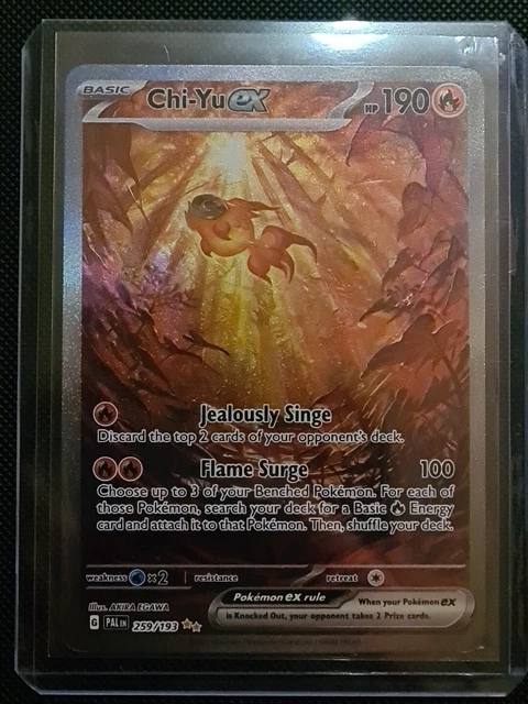 Pokémon TCG Chi-Yu ex Scarlet & Violet - Paldea Evolved 259/193 Holo Special...