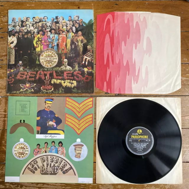 The BEATLES -SGT PEPPERS LONELY HEARTS 1st press VINYL LP  *FOURTH PROOF SLEEVE*