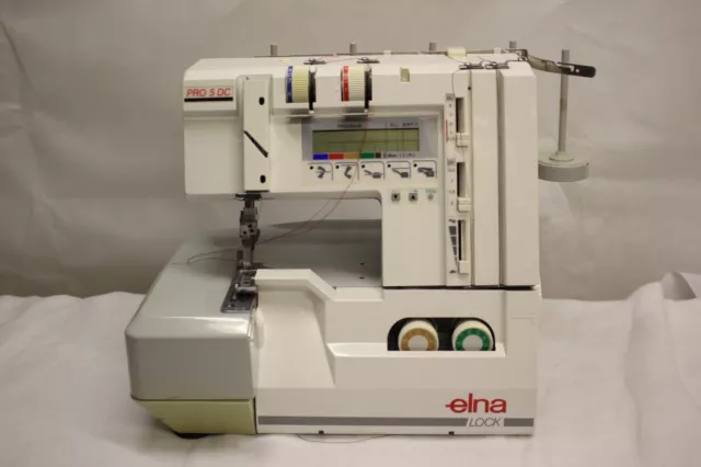 Elna Cerradura Pro 5DC Overlock Máquina de Coser Repuesto Y Reparación