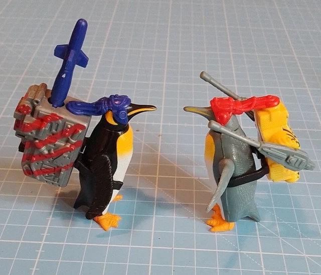 VINTAGE BATMAN RETURNS 2.5" Penguin Commandos Action Figures ~ 1990s