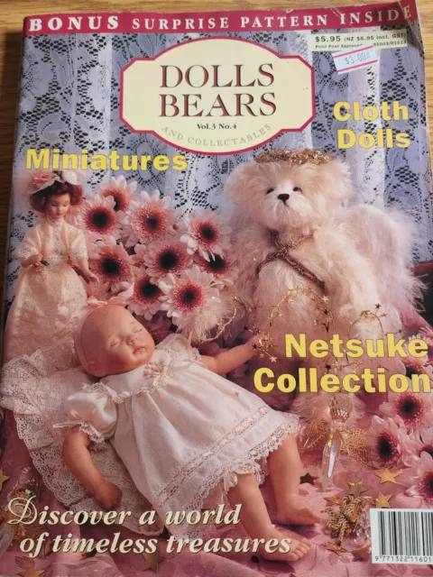 Australian Dolls Bears And Collectables Magazine Vol. 3 No. 4