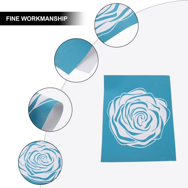 2x Handwerk Zarte Zeichen Schablone Für DIY Druck Hause 2