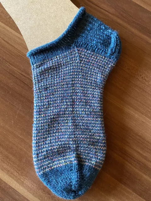 1 paar gestrickte Sneakersocken, Handmade,, Strümpfe, Socken, Größe 36/37