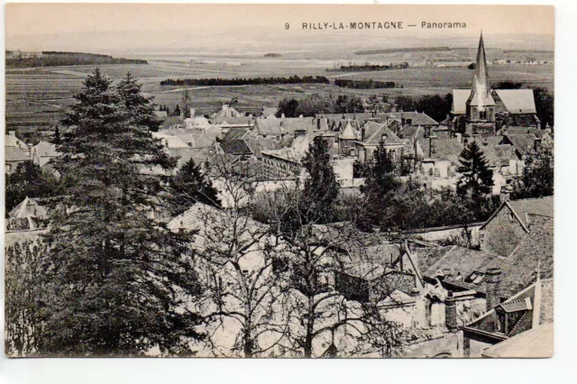 RILLY LA MONTAGNE - Marne - CPA 51 - vue panorama