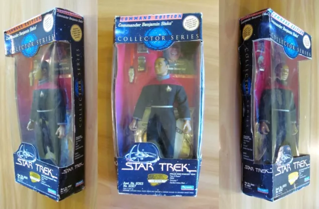 ACTION FIGURE - STAR TREK - Collector Series - Commander SISKO - Playmates 1994*