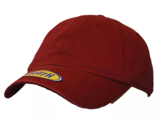Top of the World Youth Dark Red Adjustable Strap Hat Cap