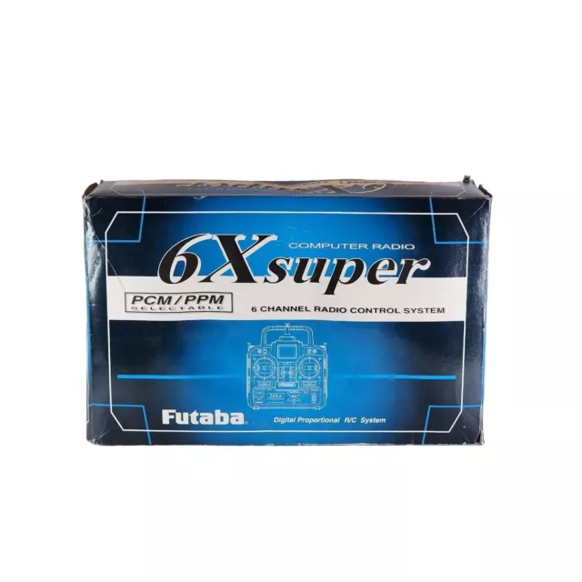 Futaba 6X Super Computer Radio PCM/PPM 6 Channel Radio Control Futaba 6X Super Computer Radio PCM/PPM 6 Channel Radio Control