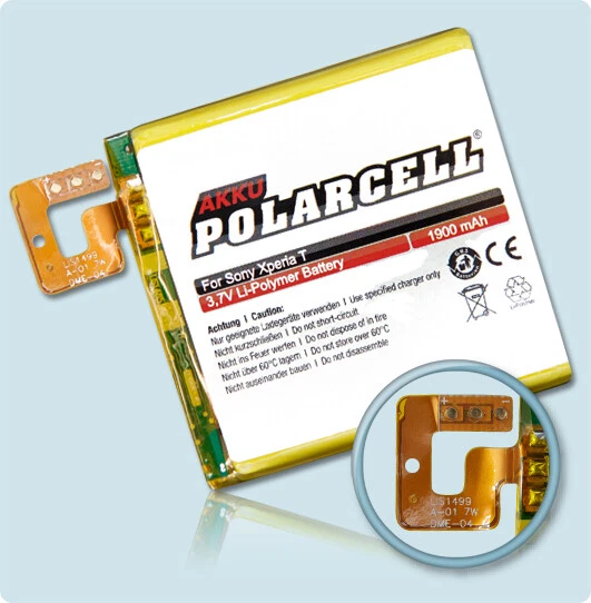Batterie Sony Ericsson LIS1499ERPC – Xperia T/TL/LT30 – 1780mAh – Neuve