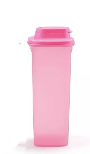 Tupperware Fridge Jug Slimline Pitcher Water Jug 2L Pink Lychee 2 litre NEW 2