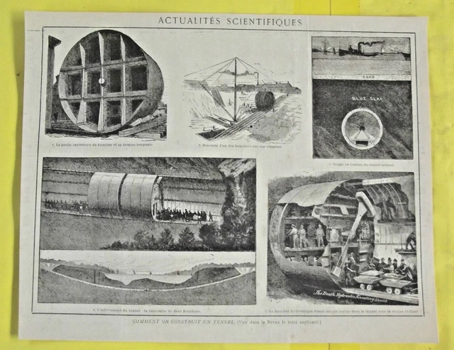 Gravure Ancienne – La Presse 1889, Dessin P. Fritel, Issue D'un Livre, Bon état