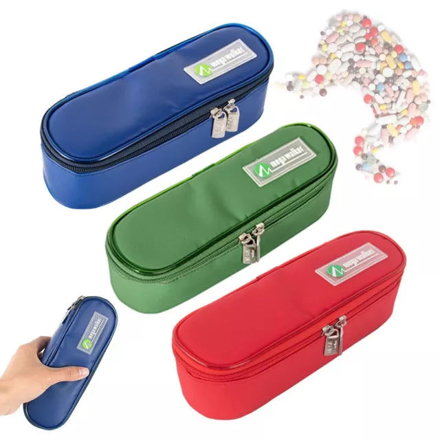 Borsa con gel custodia refrigerante per insulina protettore pillole Medicla radiatore valigia da viaggio