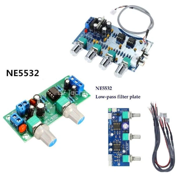 DIY NE5532 STEREO Preamp Tone Control amplificateur module carte pour ...
