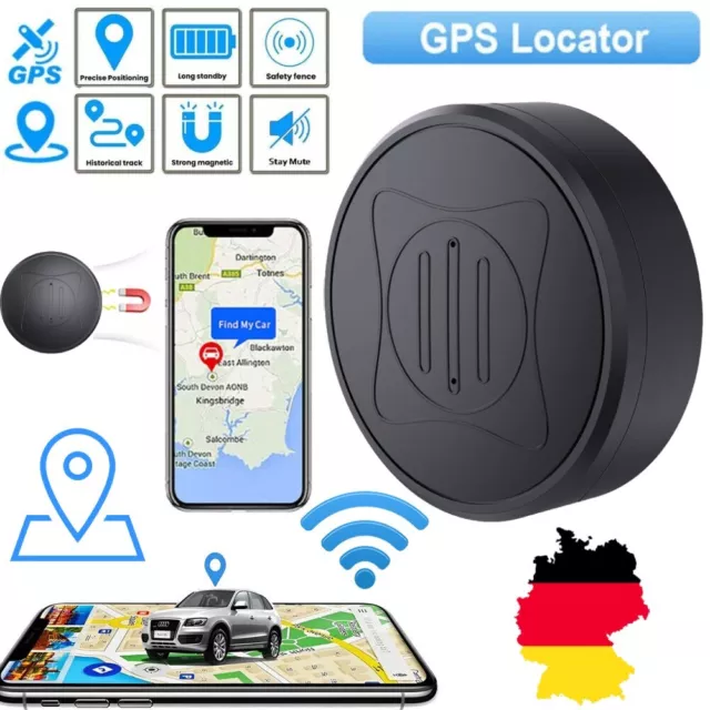 Mini GPS Tracker Sender Echtzeit Tracking KFZ Magnetbefestigung Anti Diebstahl