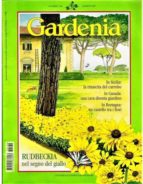 GARDENIA n.160/1997 SPECIALE CARRUBBO IN SICILIA - RIVISTA NUOVA - MONDADORI