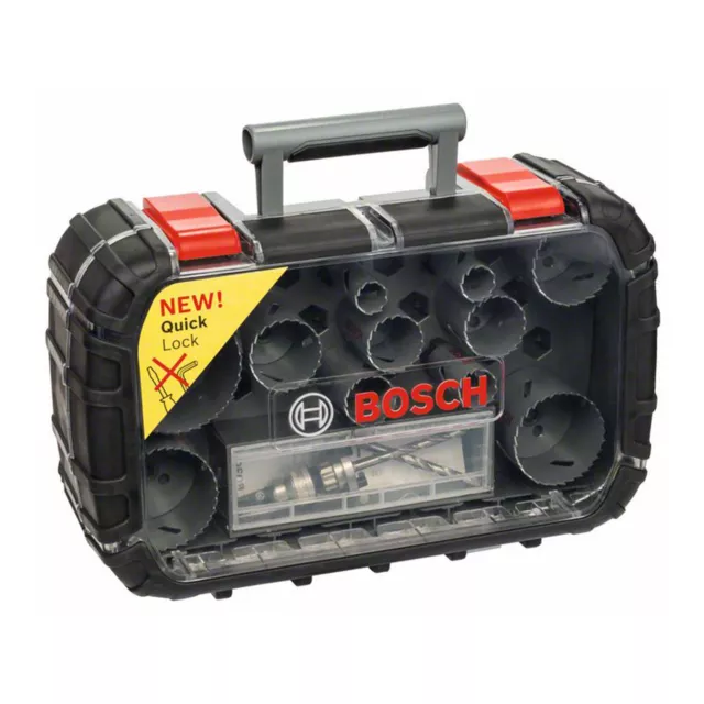 Bosch Professional 17-teiliges Lochsägen-Set HSS Bi-Metall Universal 20 64-76 mm