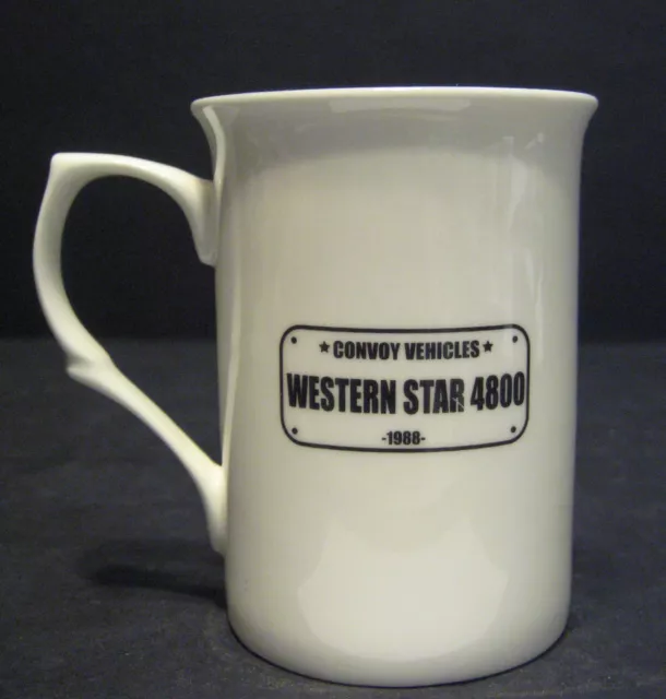 1 Mug WESTERN STAR 4800 TRUCK WAGON fine bone china mug cup beaker 2