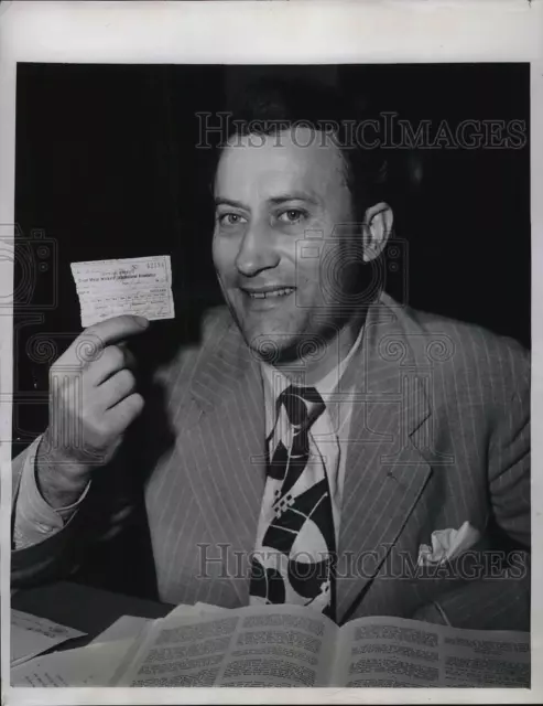 1946 Press Photo Senator Glen H. Taylor, Idaho