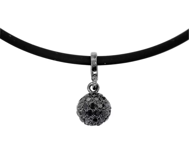 TRENDOR Schmuck Petite Noire Halskette mit schwarzen Zirkonias 65182