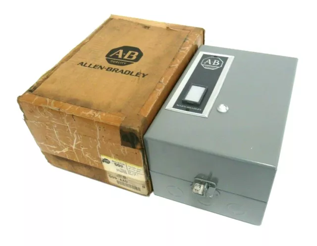 Neuf ALLEN BRADLEY 509-AAD Démarreur Taille 0 Séries B 509-A0D 509AAD