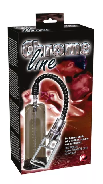 Toy Sex Sviluppatore pene a pompa Chrome Line Sexyshop falli grosso duro forte 2