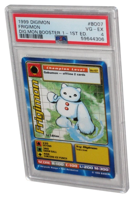 psa digimon cards Card Game I know people don't grade