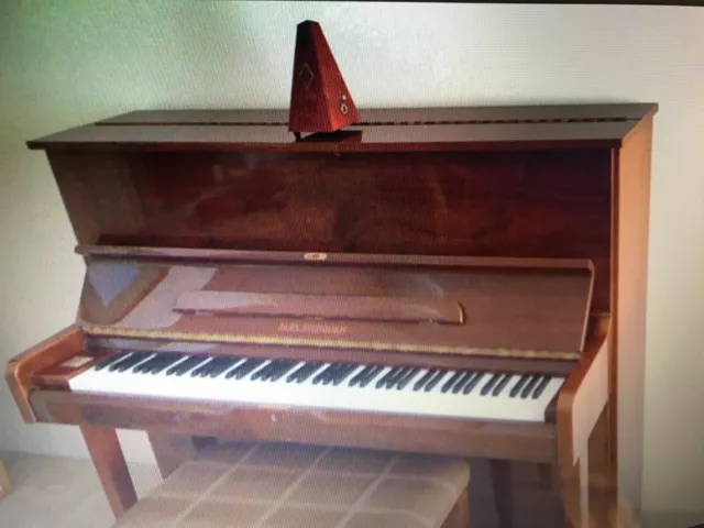 Upright Piano Alex.Steinbach, Mahogany, In Excellent Condition 