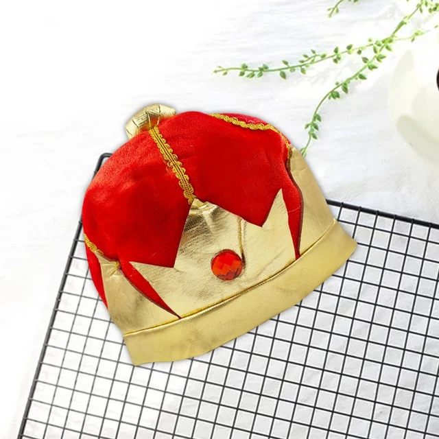 ROYAL KING CROWN Hat Photography Props Cute Masquerade Stage Show Prom