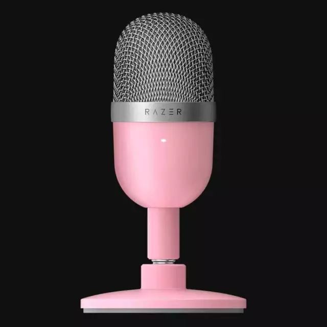 Razer Seiren Mini Ultra-Compact USB Condenser Microphone - Black White Pink 3