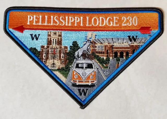 Lodge 230 Pellissippi Jacket Neckerchief OA Patch NOAC 2022 Smoky Mountain