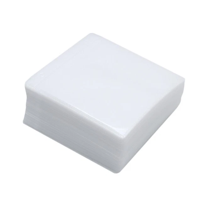 200pcs Lightweight CD Sleeves Double Sided Disc Holder  CD Storage