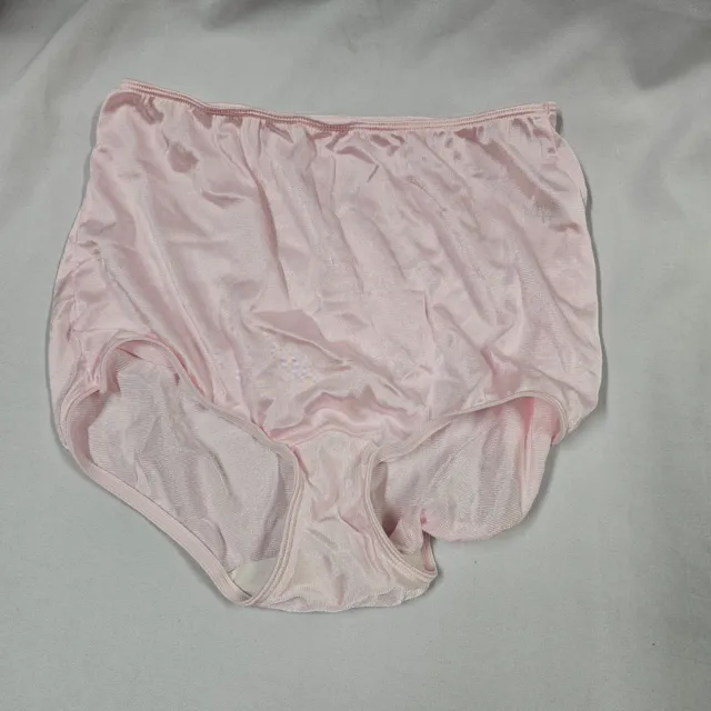 VINTAGE WOMEN'S PINK Nylon Panties 7 L Sears Very Impressive Panty Sassy  Granny $39.99 - PicClick
