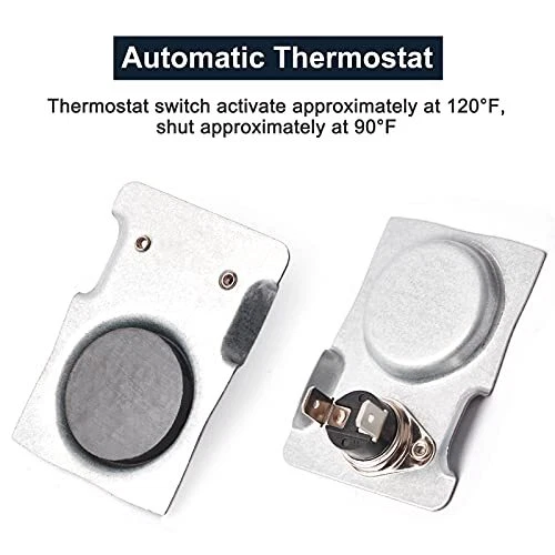 THERMOSTAT SWITCH for Fireplace Blower Fan, Wood Stove, Gas