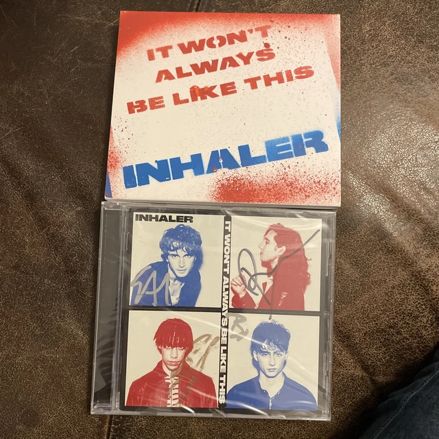INHALER - It Won't Always Be Like This SIGNED CD WITH HANDMADE SLEEVE New Sealed