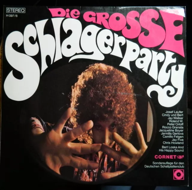 DLP- Various – Die Grosse Schlagerparty - Deutscher Schallplattenclub – H 097/8