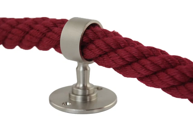 Embout De Corde Chromé Avec Anneau Pour Câble 30 Mm, Main Courante, Laiton Chromé