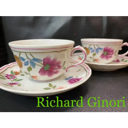 29. Out of print Ginori Granduca tea cup and saucer