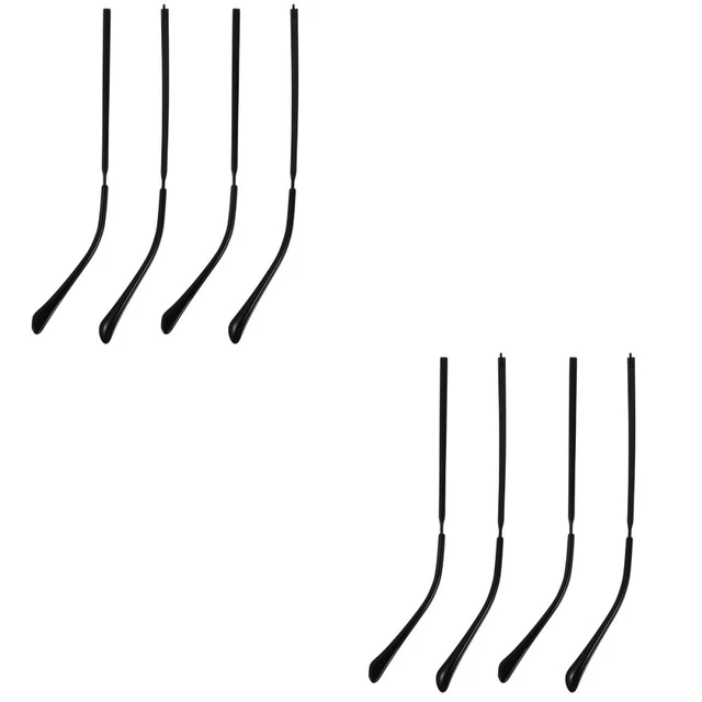 4 pares de gafas de metal brazos piernas de repuesto anteojos brazos templo anteojos