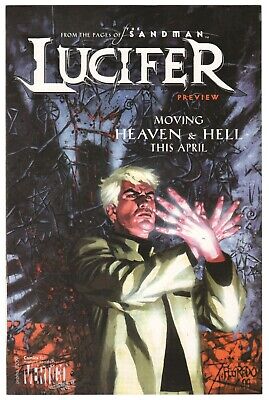 Lucifer Preview ~ DC / VERTIGO 2000 ~ Moving Heaven & Hell SWAMP THING NM