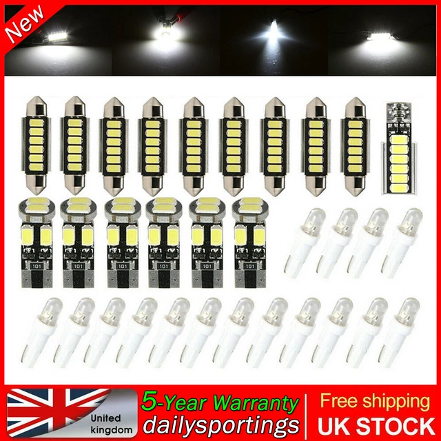 32X LED INTERIOR Light Bulbs Kit For VW T4 T5 T6 Multivan Caravelle