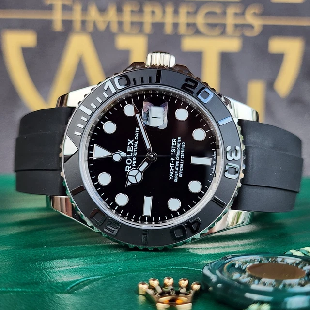 ROLEX YACHT MASTER 226659 Oysterflex oro bianco 18K SCATOLE