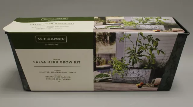 Smith & Hawken 12" Salsa Herb Garden Grow Kit - New