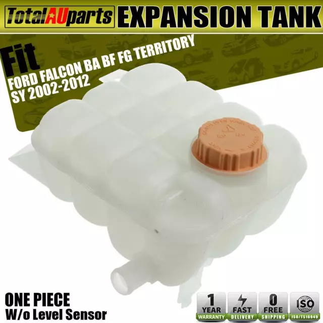 Single Port Overflow Tank Bottle for Ford Falcon BA BF FG Territory SY 2002-2012