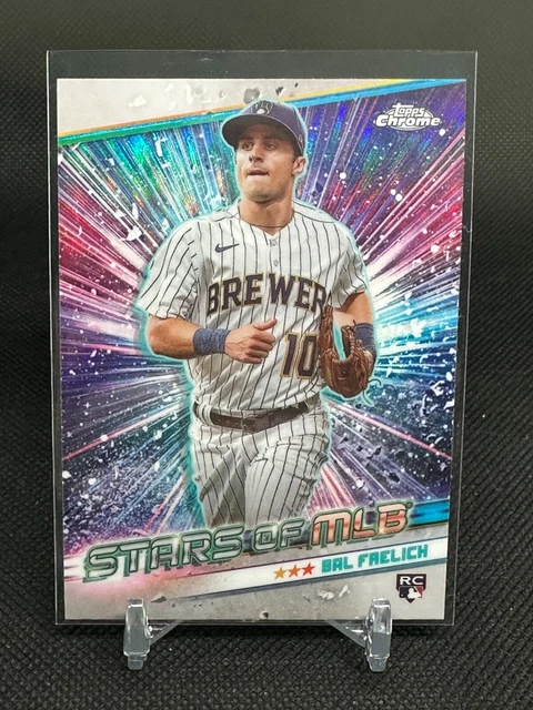 2024 TOPPS STARS of MLB CHROME Sal Frelick ROOKIE #CSMLB-12 - Milwaukee ...